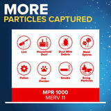 AIR FILTER POLY 20X25X2"