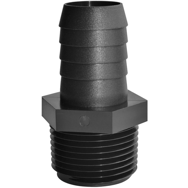 ADPTR 1/2" MPTX3/8" BARB