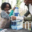 Primo Water Portable/Manual 3 - 5 gal White Water Bottle Pump W/Handle Plastic