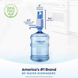 Primo Water Portable/Manual 3 - 5 gal White Water Bottle Pump W/Handle Plastic
