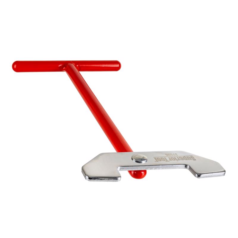Superior Tool Garbage Disposal Wrench Black/Red 1 pc