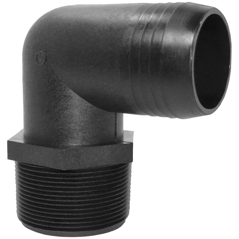 HOSE ELBOW POLY 1/4X1/4"