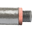 Imperial R4.2 25 ft. L X 4 in. D Silver Poly Duct