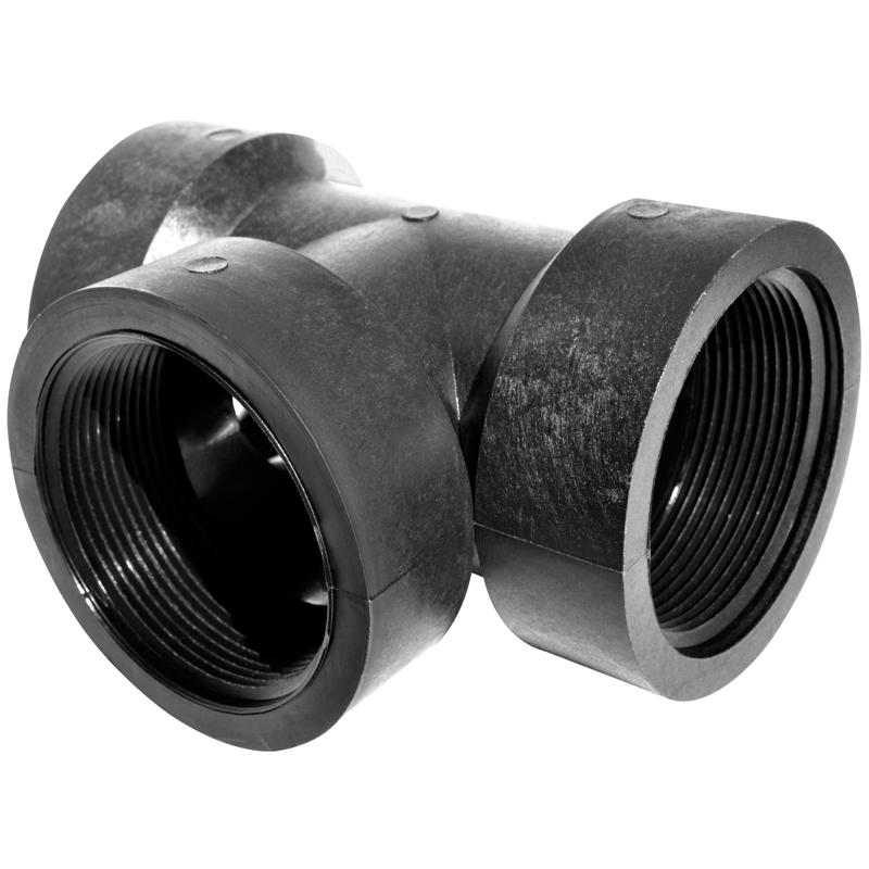 TEE FNPT POLY 1/2" 1PK