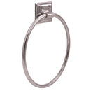 Decko Chrome Silver Towel Ring Metal