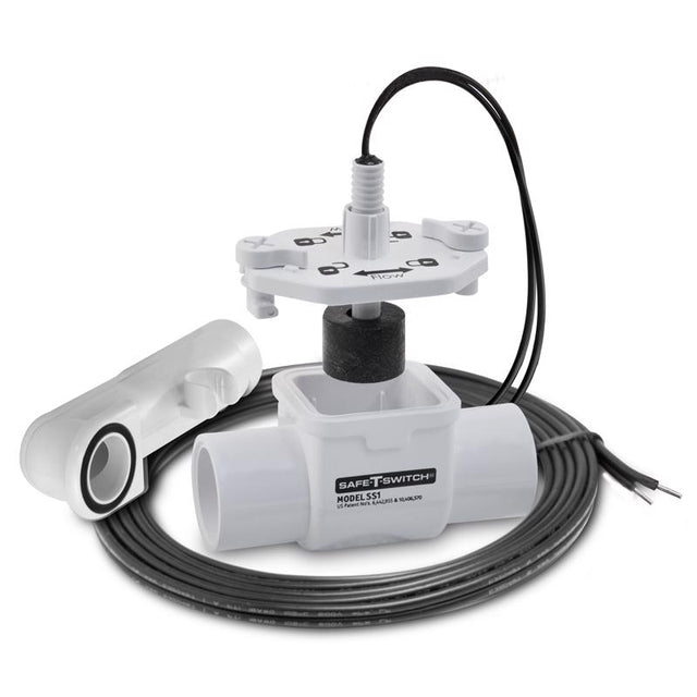 SAFETY SWITCH PLASTC WHT