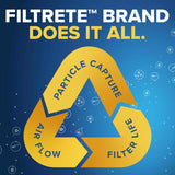 Filtrete 24 in. W X 24 in. H X 1 in. D Polypropylene 8 MERV Air Filter 1 pk