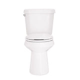 Oakbrook Collection ADA Compliant 1.28 gal White Round Complete Toilet Kit