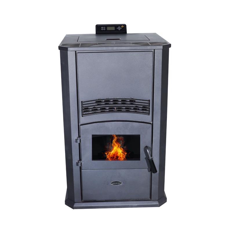 Comfortbilt Alpine EPA Certified 2800 sq ft Modern Wood Pellet Stove 120 lb. cap. Hopper