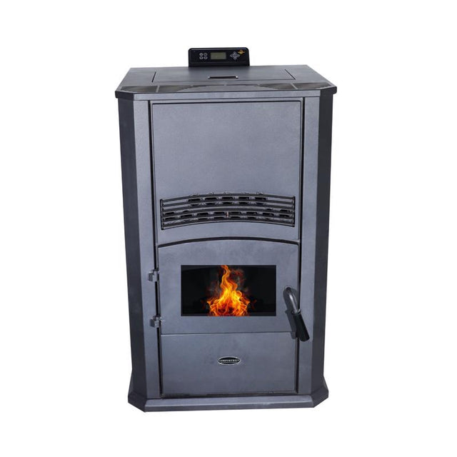 Comfortbilt Alpine EPA Certified 2800 sq ft Modern Wood Pellet Stove 120 lb. cap. Hopper