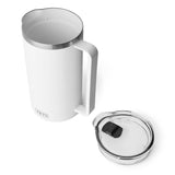 YETI 64 oz White Pitcher Stainless Steel