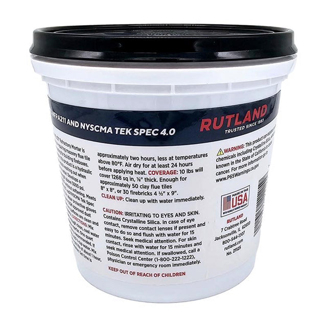 FIREPLAC MORTAR GRY 2.5#