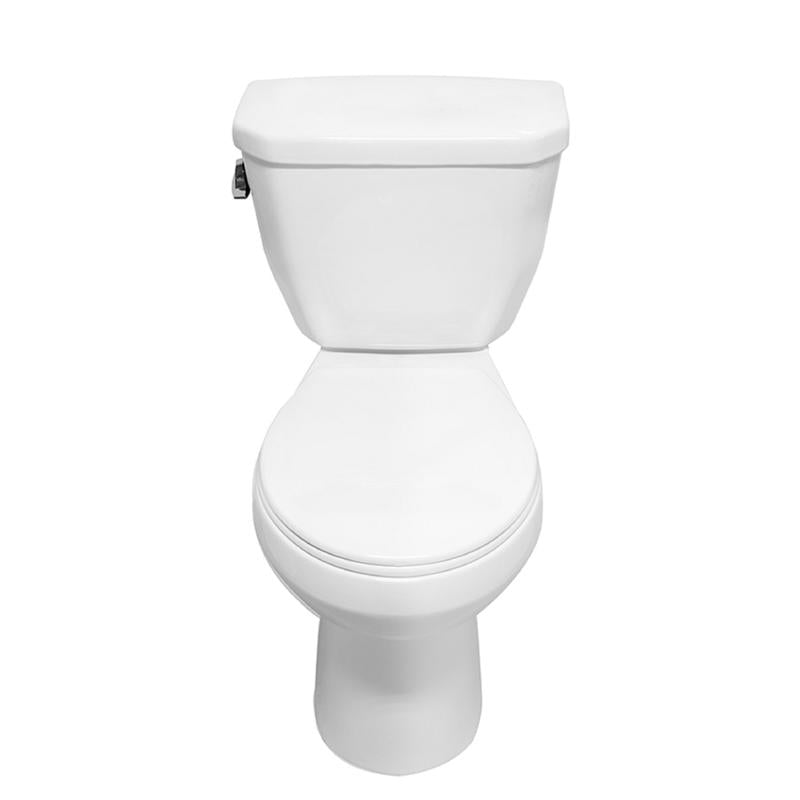 Cato Berlin 1.28 gal White Round Complete Toilet