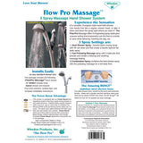 Whedon Flow Pro Polished Chrome Plastic 3 settings Handheld Showerhead 2 gpm