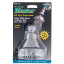 Whedon Chrome Plastic 1 settings Wallmount Showerhead 2 gpm