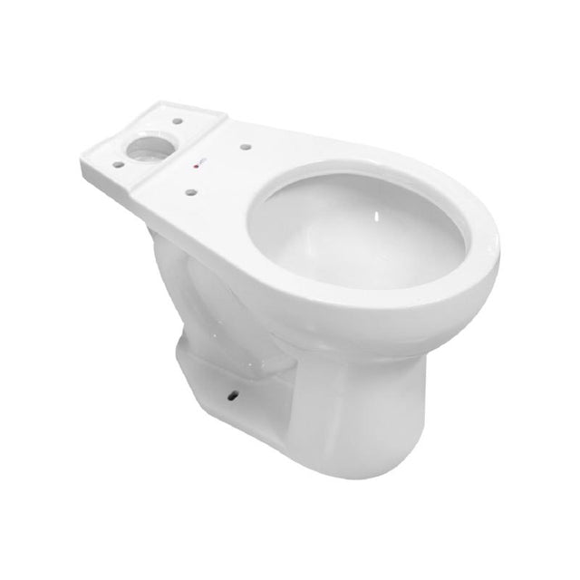 TOILT BWL RUND WHT 25.5"