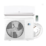Perfect Aire 4th Generation 1 Zone 12000 BTU 22 SEER Quick Connect Mini Split Air Conditioner & Heat