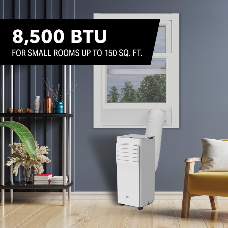 Perfect Aire 150 sq ft 3 speed 8500 (6000 SACC) BTU Portable Air Conditioner with Remote