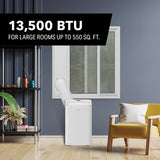 Perfect Aire 450 sq ft 3 speed 13500 (10000 SACC) BTU Portable Air Conditioner with Remote