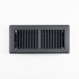 FLR RGSTR STL BLK 10X4"