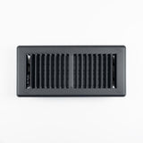 FLR RGSTR STL BLK 10X4"