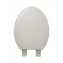 OakBrook Collection Laurel Elongated Bone Wood Toilet Seat