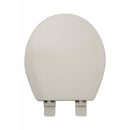 OakBrook Collection Laurel Round Bone Wood Toilet Seat