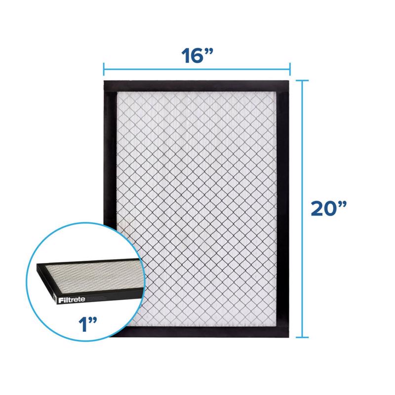 Filtrete High Performance 16 in. W X 20 in. H X 1 in. Polypropylene 14 MERV Pleated Air Filter 1 pk