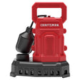 Craftsman 1/3 HP 3500 gph Thermoplastic Tethered Float Switch AC Submersible Sump Pump