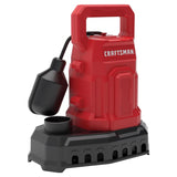 Craftsman 1/3 HP 3500 gph Thermoplastic Tethered Float Switch AC Submersible Sump Pump