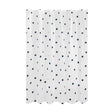 iDesign 72 in. H X 72 in. W White Frost Shower Curtain PEVA