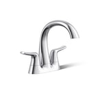 Sterling Endusk Chrome Transitional Centerset Bathroom Sink Faucet 4 in.