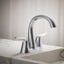 Sterling Endusk Chrome Transitional Centerset Bathroom Sink Faucet 4 in.