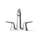 Sterling Endusk Chrome Transitional Centerset Bathroom Sink Faucet 4 in.