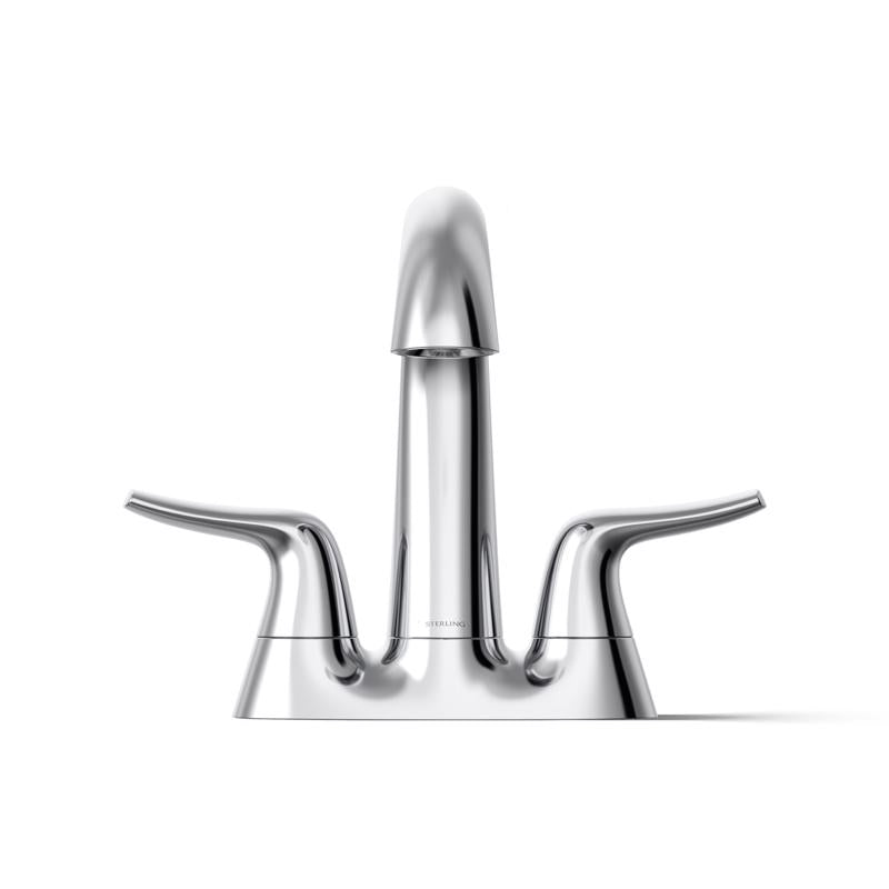 Sterling Endusk Chrome Transitional Centerset Bathroom Sink Faucet 4 in.
