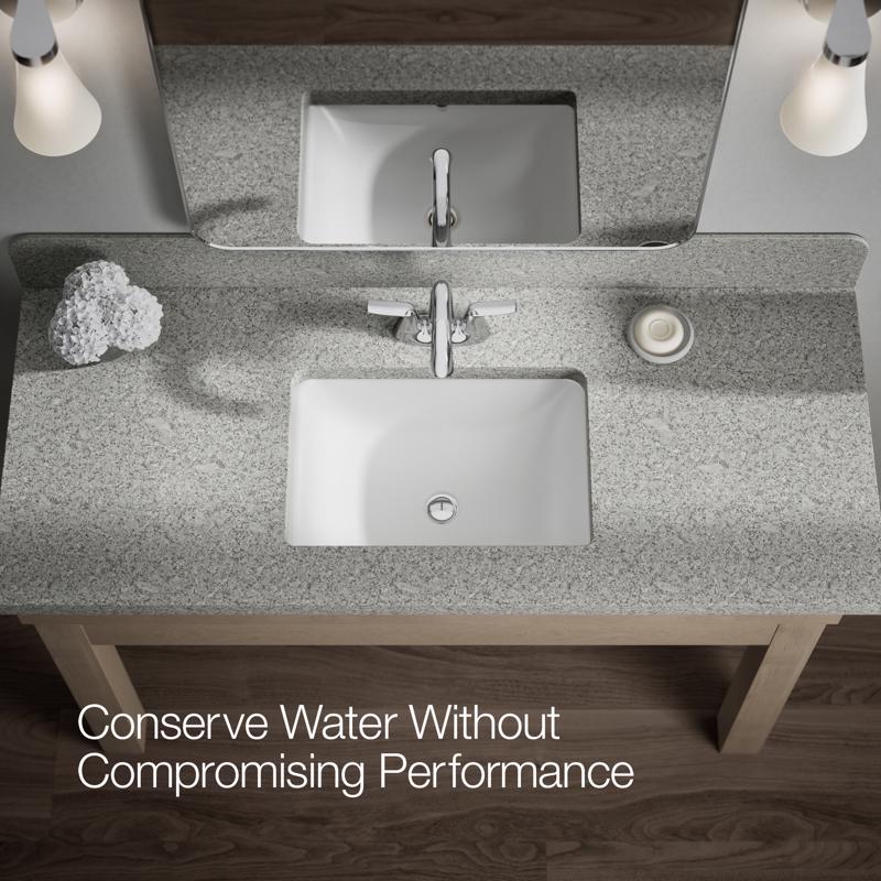 Sterling Endusk Chrome Transitional Centerset Bathroom Sink Faucet 4 in.