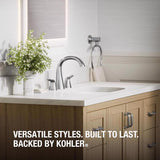 Sterling Endusk Polished Chrome Transitional Widespread Bathroom Sink Faucet 8 in.