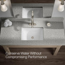 Sterling Endusk Brushed Nickel Transitional Single-Handle Bathroom Sink Faucet 4 in.