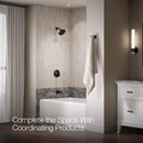 Kohler Sivaro Matte Black Tub and Shower Faucet