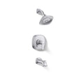Kohler Envelu Polished Chrome Tub and Shower Faucet
