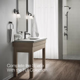 Kohler Envelu Matte Black Modern Single-Handle Bathroom Sink Faucet 4 in.