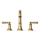 Kohler Facile Brass Traditional Widespread Bathroom Sink Faucet 8 in.