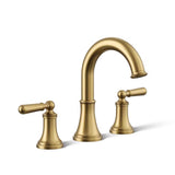 Kohler Facile Brass Traditional Widespread Bathroom Sink Faucet 8 in.