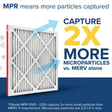 Filtrete Allergen Defense 18 in. W X 20 in. H X 1 in. D Polypropylene 11 MERV Pleated Air Filter 1 p