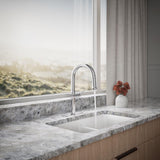 Kohler Kotor One Handle Polished Chrome Pull-Down Kitchen Faucet
