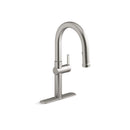 Kohler Kotor One Handle Stainless Steel Pull-Down Kitchen Faucet