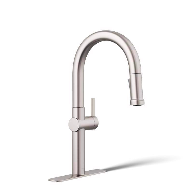 Kohler Kotor One Handle Stainless Steel Pull-Down Kitchen Faucet