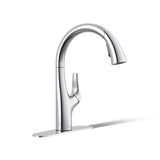 Sterling Tena One Handle Polished Chrome Pull-Down Kitchen Faucet