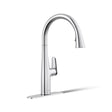 Sterling Fiume One Handle Polished Chrome Pull-Down Kitchen Faucet