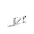 Sterling Valton One Handle Polished Chrome Kitchen Faucet Side Sprayer Included